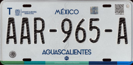 Ags. Mex #AAR-965-A