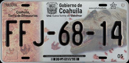 Coah. Mex #FFJ-68-14