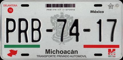 Mich Mex #PRB-74-17