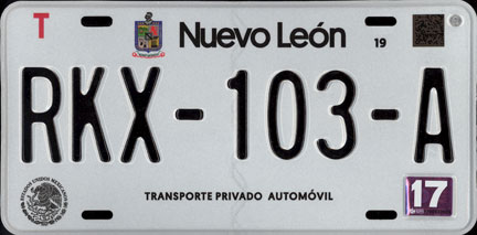 NL Mex #RKX-103-A