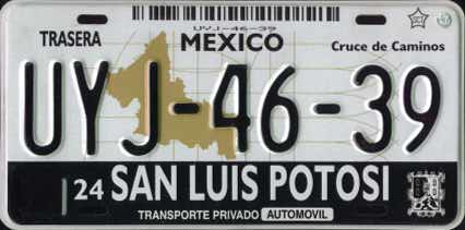 SLP Mex #UYJ-46-39