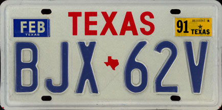 TX 91 #BJX-62V